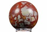 Polished Noreena Jasper Sphere - Australia #358497-1